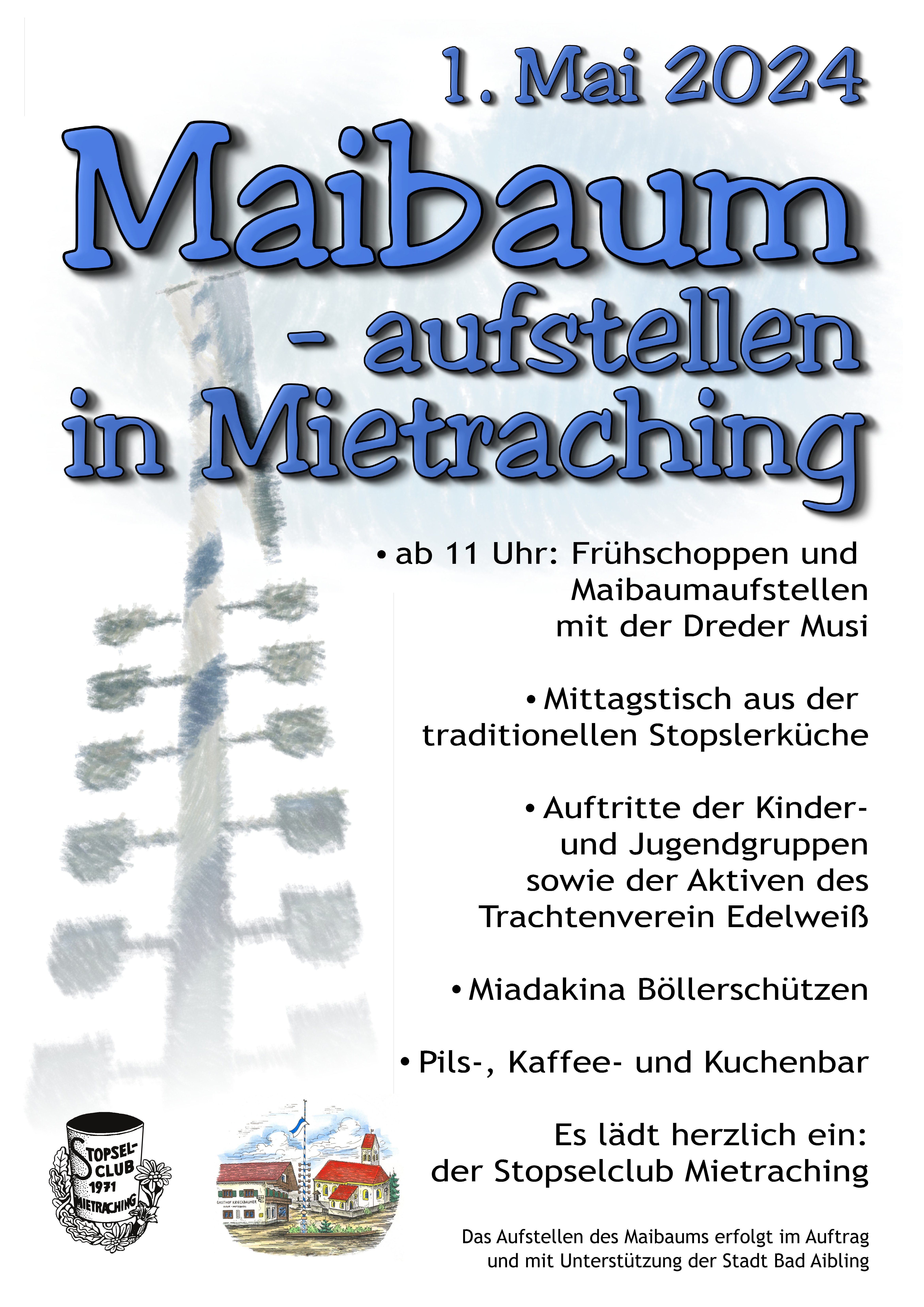 Maibaum Plakat 2024